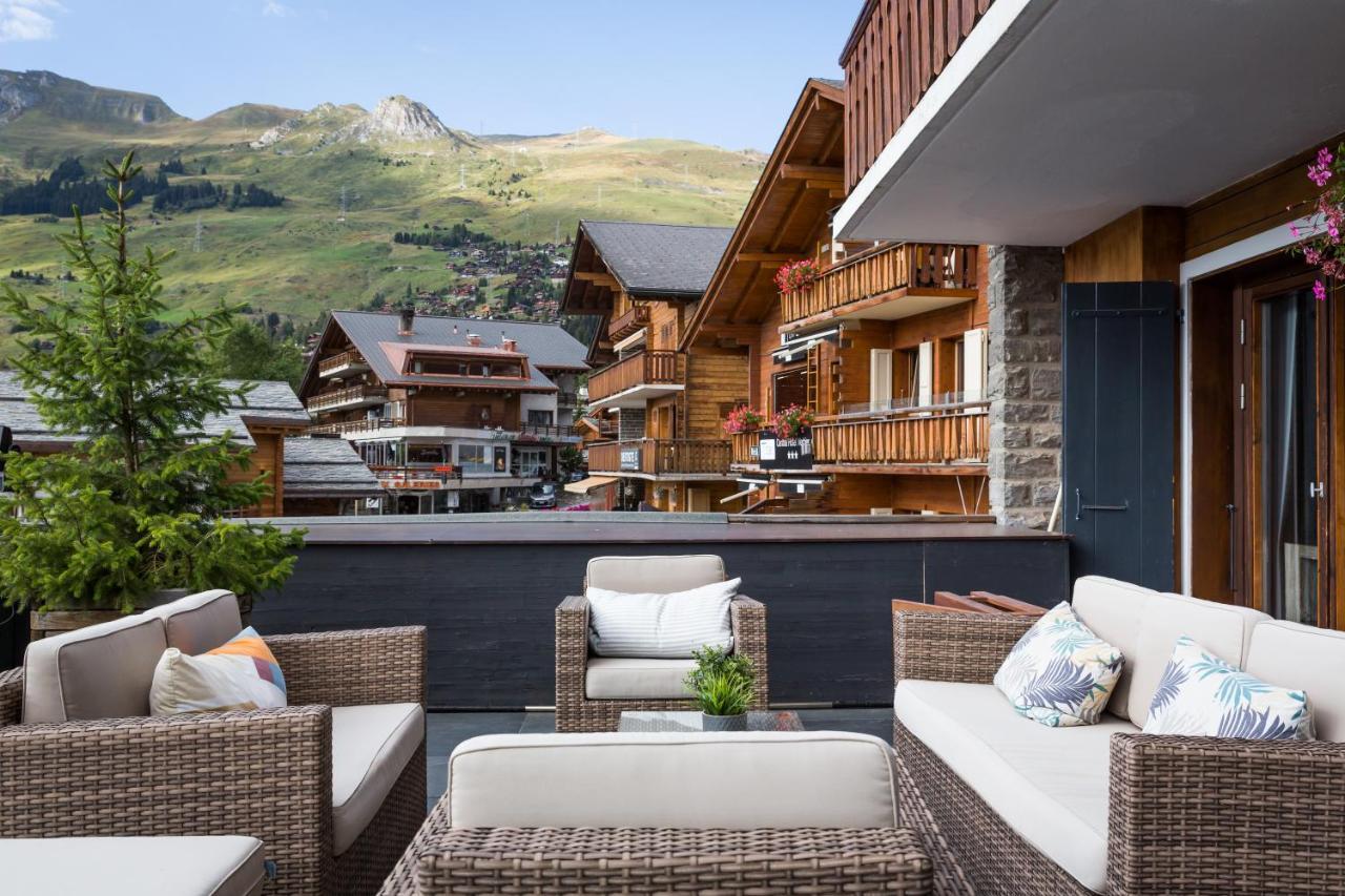 Hotel Farinet Verbier Exterior foto