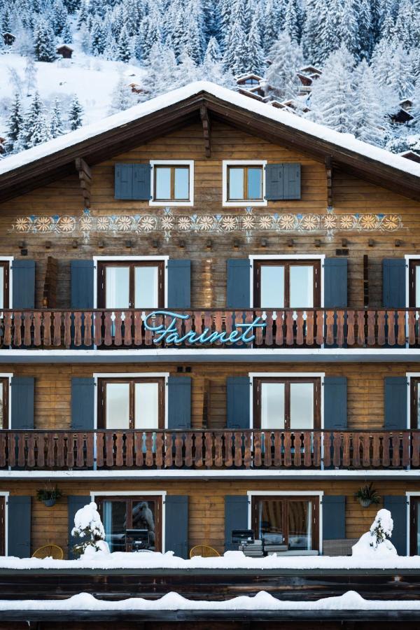 Hotel Farinet Verbier Exterior foto